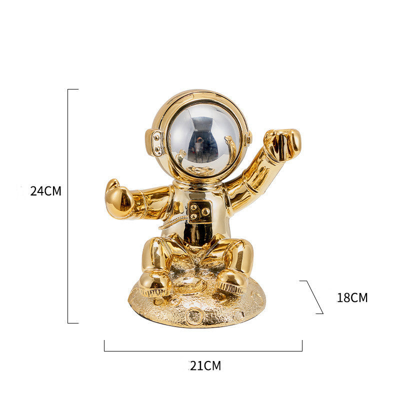 Nordic Luxury Astronaut Wine Rack